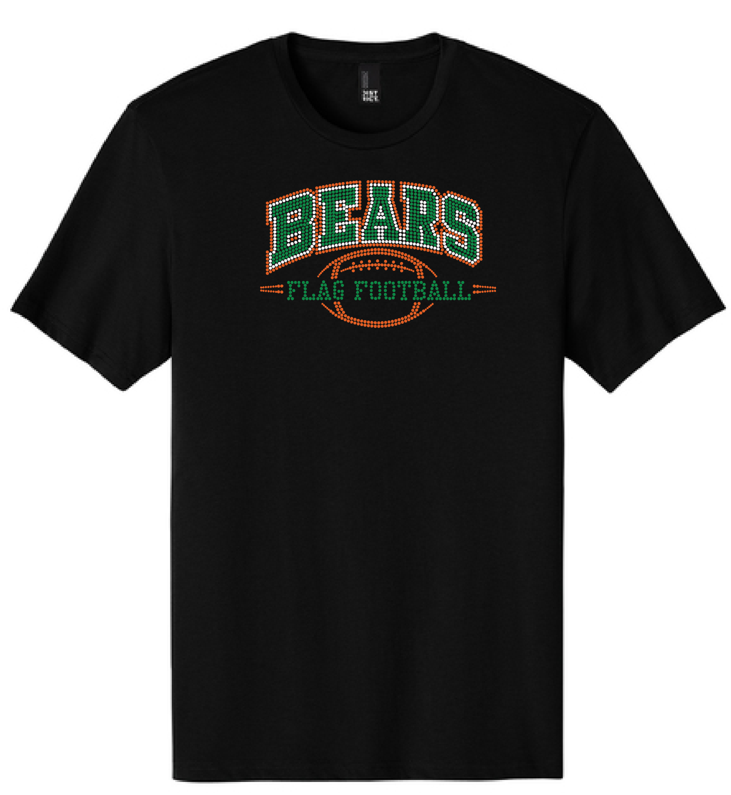 Poly Flag Football Ladies Rhinestones