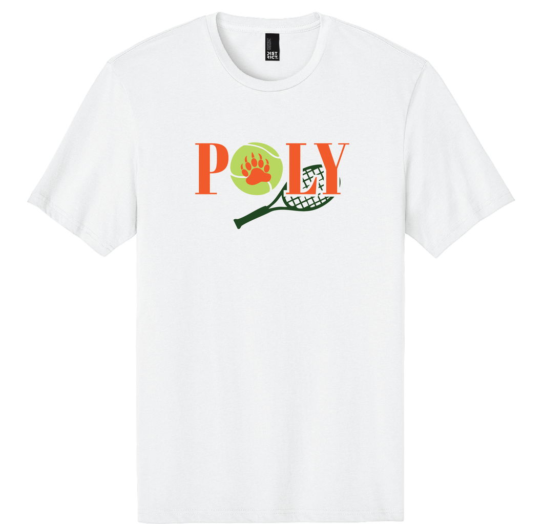 Poly Tennis Racket Tshirt
