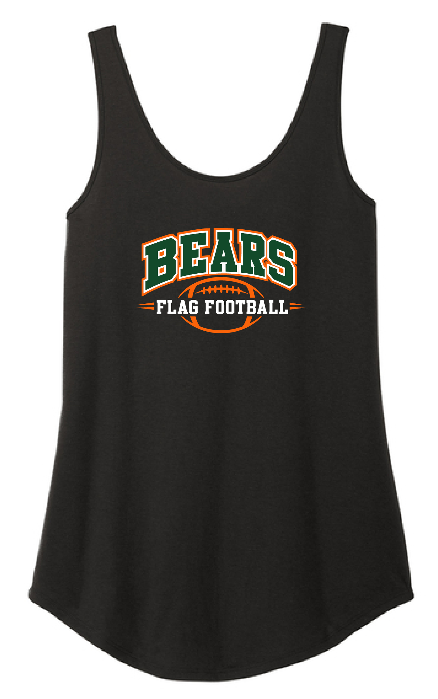 Poly Flag Football Ladies Tank