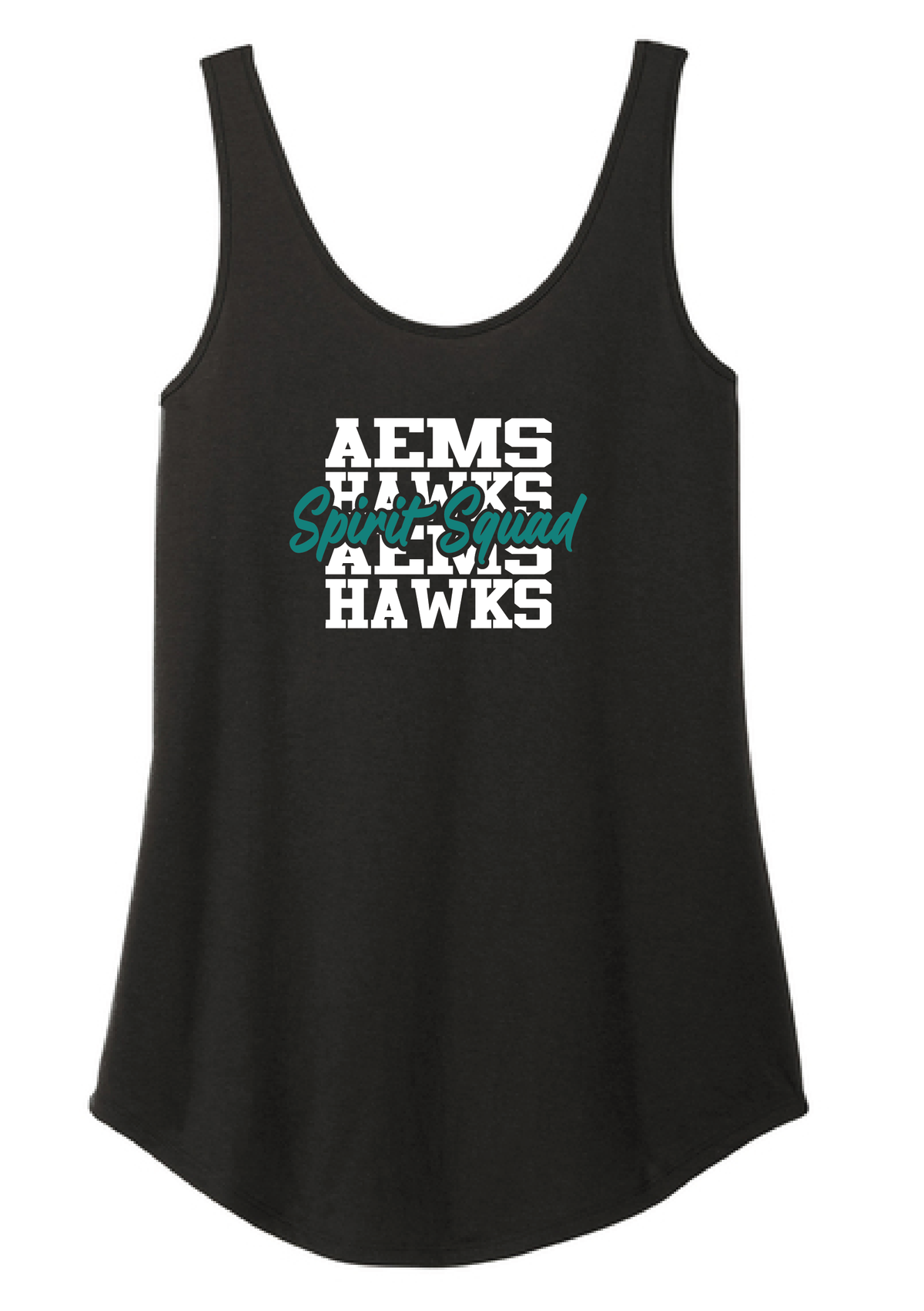 AEMS Hawks Rhinestone Tshirt or tank