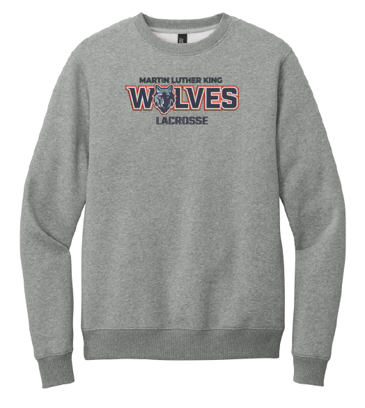 Embroidered Wolves Lacrosse