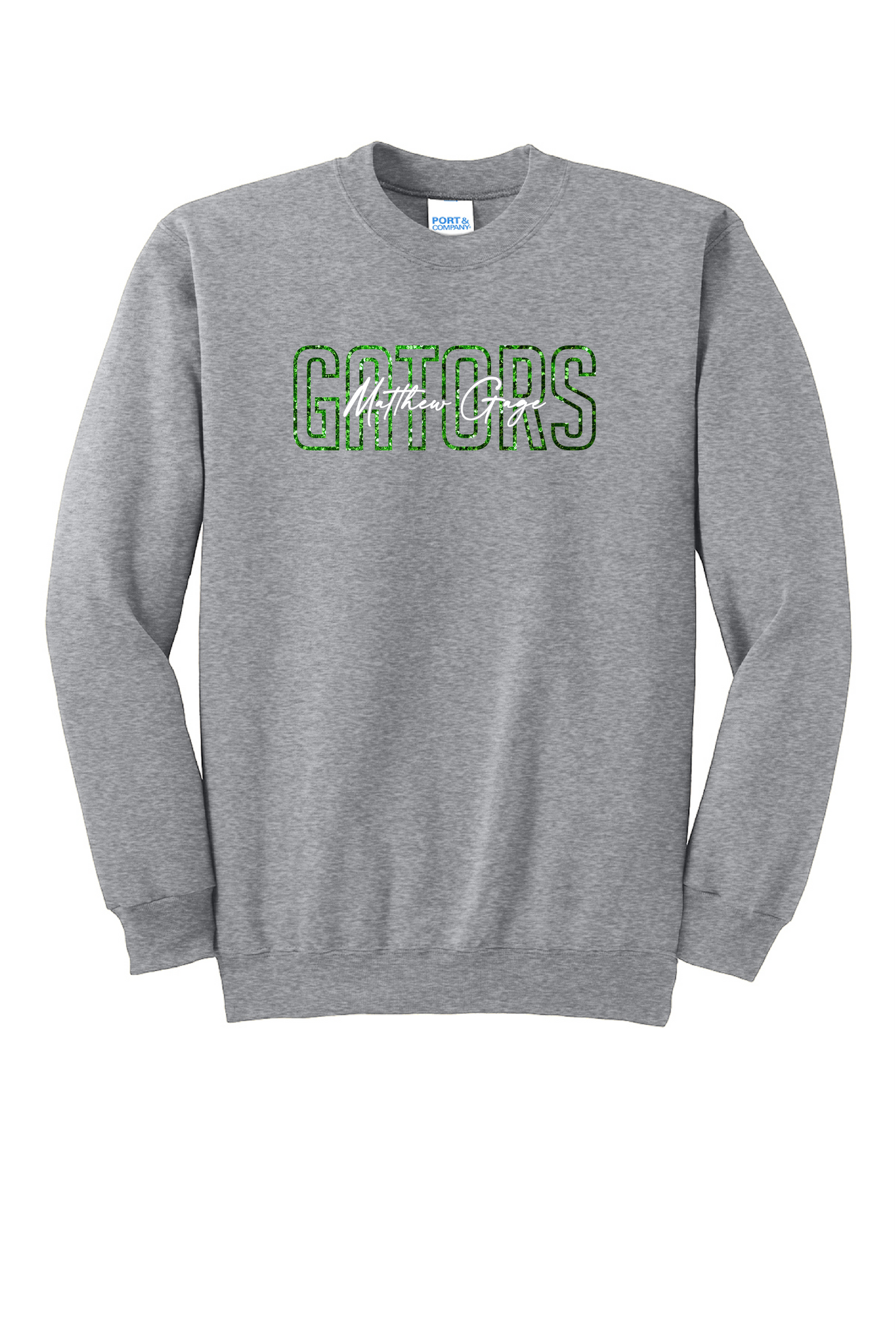Gage Ladies Glitter Tee or Crewneck Sweatshirt LPC450