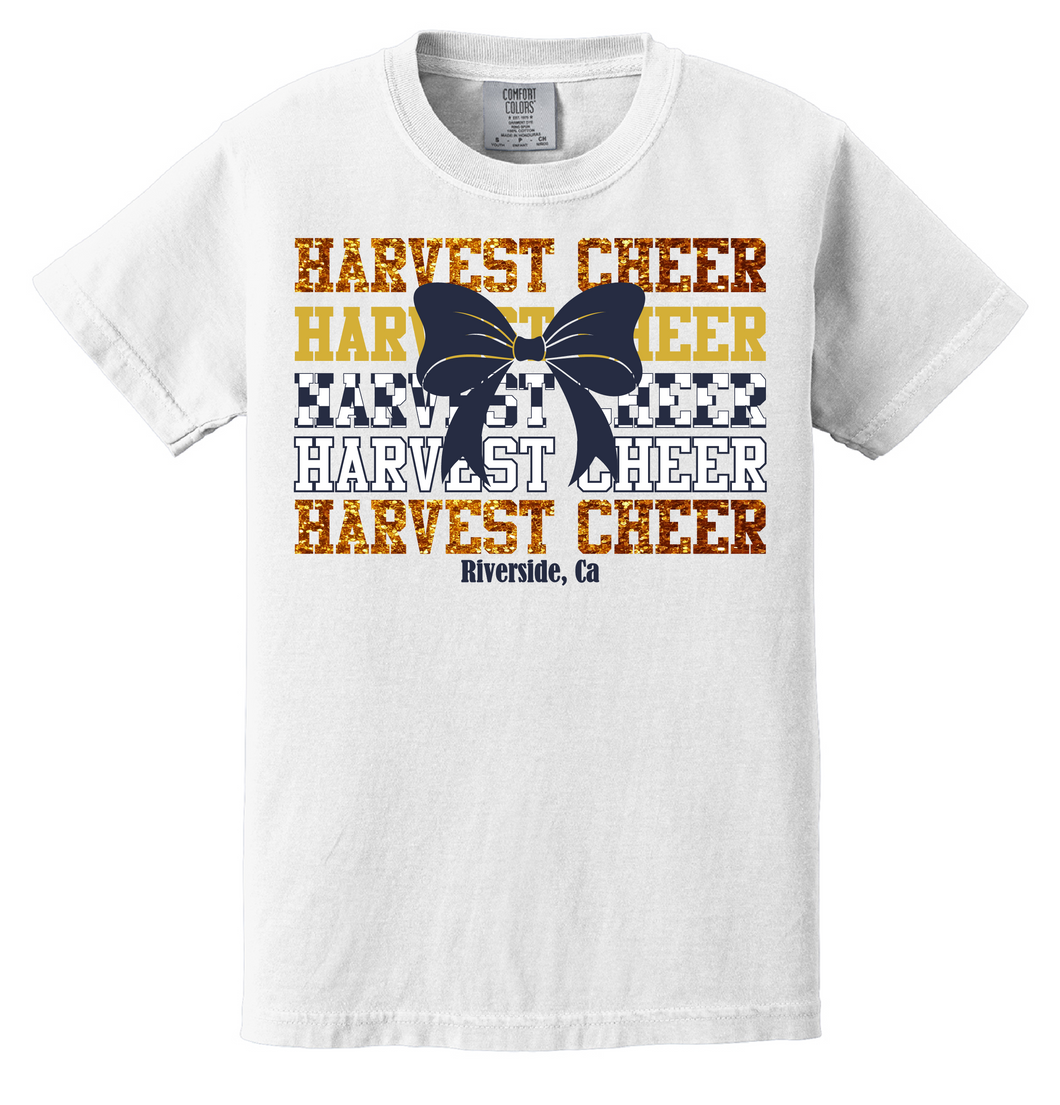 Harvest Cheer Glitter Shirt Youth + Adult