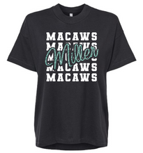 Load image into Gallery viewer, Glitter Miller Macaws Ladies T
