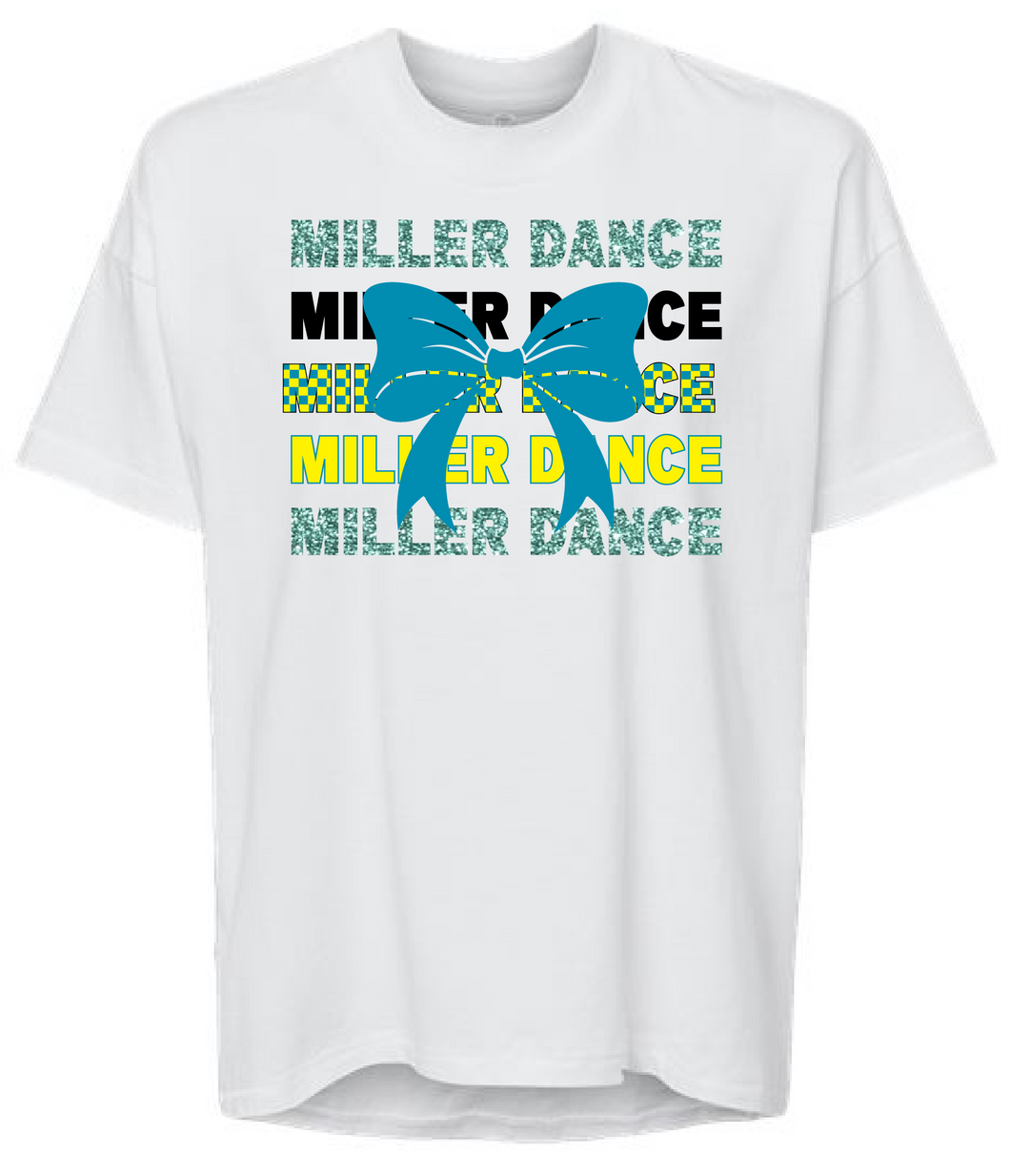 Miller Dance Bow T with Glitter