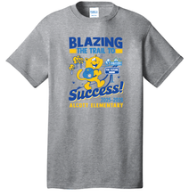 Load image into Gallery viewer, Alcott Blazing Trail T-shirt (Adult, Youth and Ladies)
