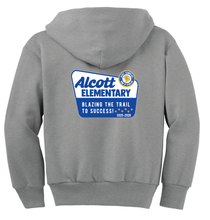 Load image into Gallery viewer, Alcott Alley Cat Zip-up Hoodie
