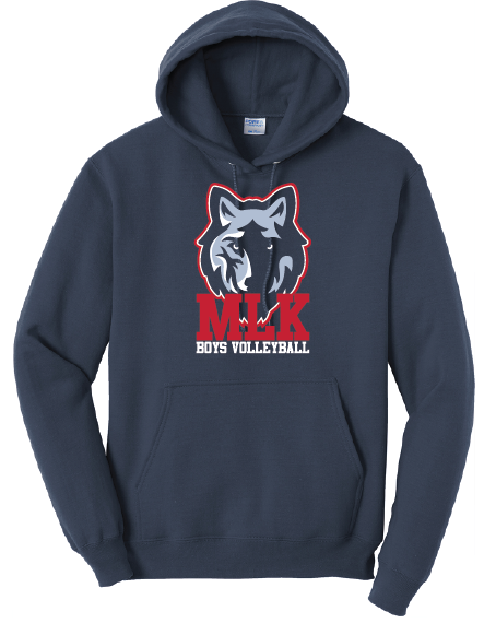 MLK Volleyball Hoodie or Crewneck