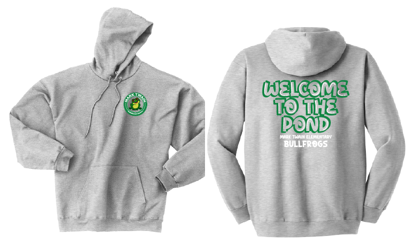 Welcome To The Pond Hoodie Bullfrogs