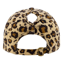 Load image into Gallery viewer, Leopard Print Glitter paw hat
