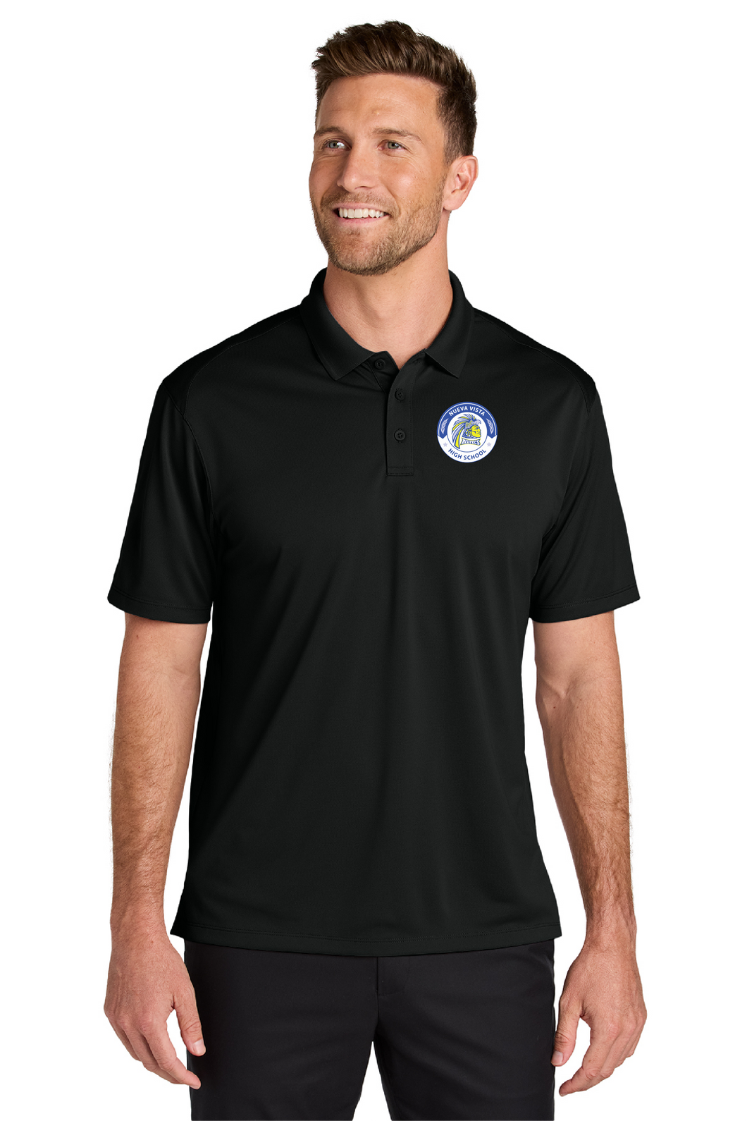 Mens NVHS Performance Pique Polo