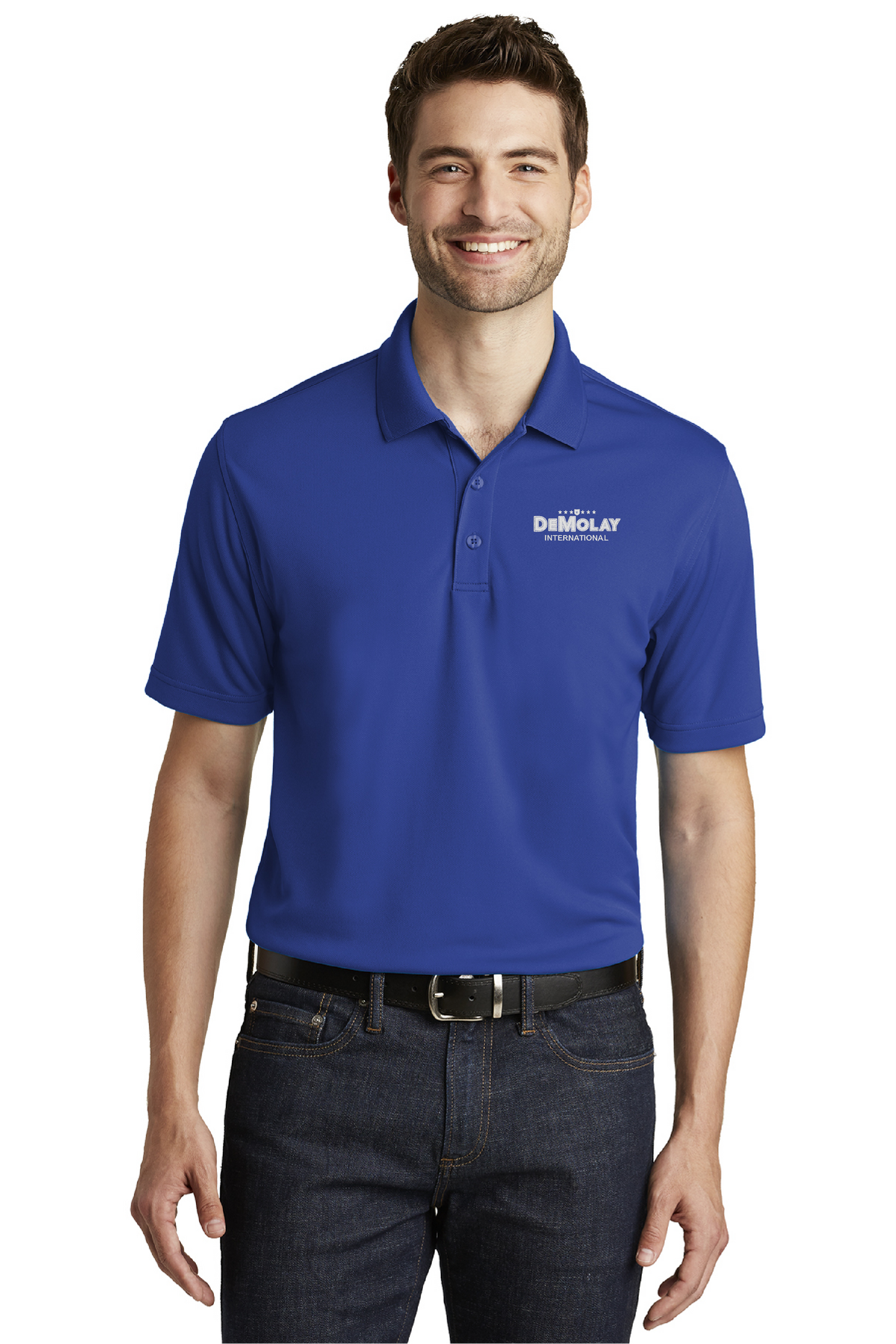 Demolay  UV Micro-Mesh Polo