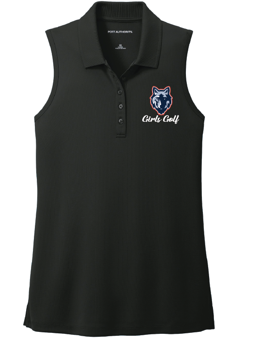 MLK Girls Golf Sleeveless Polo