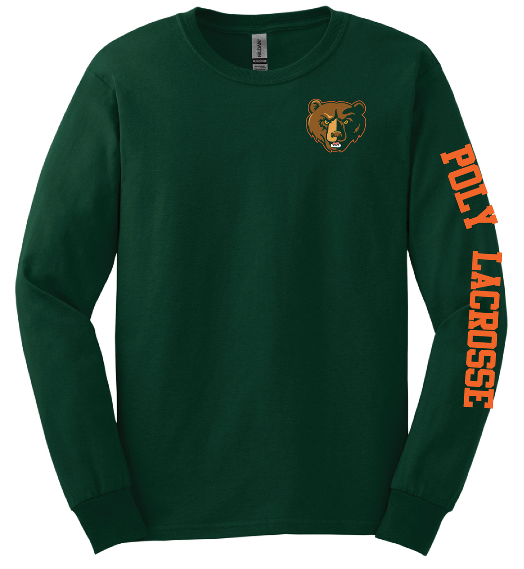 Poly LAX Fan Gear Long Sleeve Tee