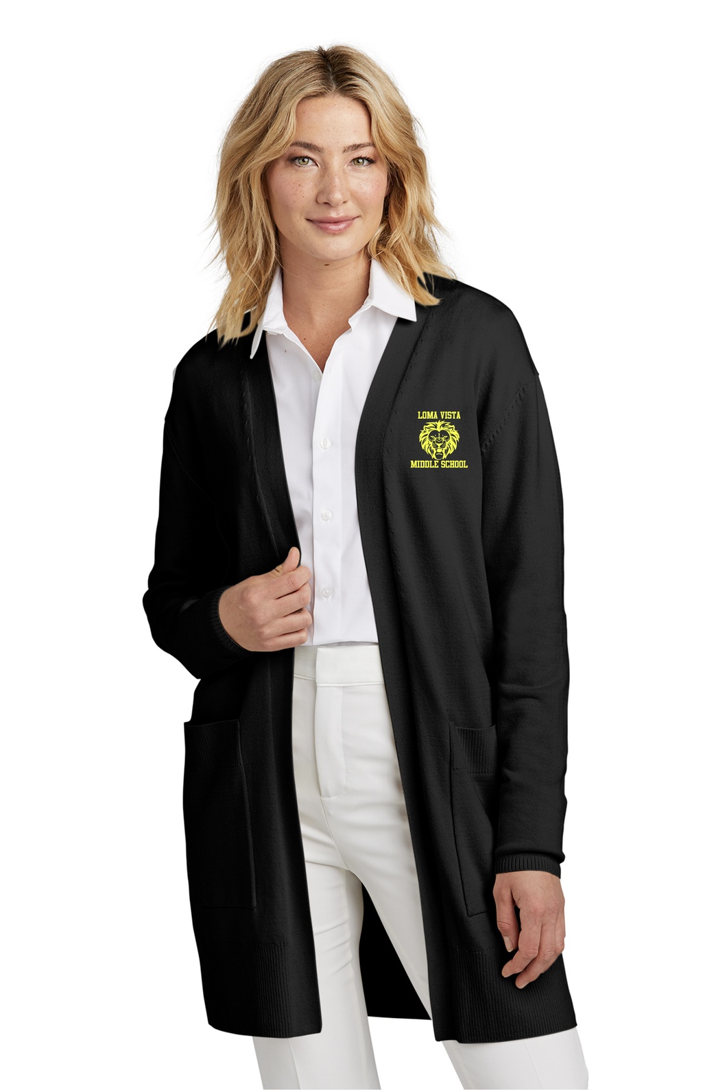 Loma Vista Ladies Open-Front Cardigan Sweater
