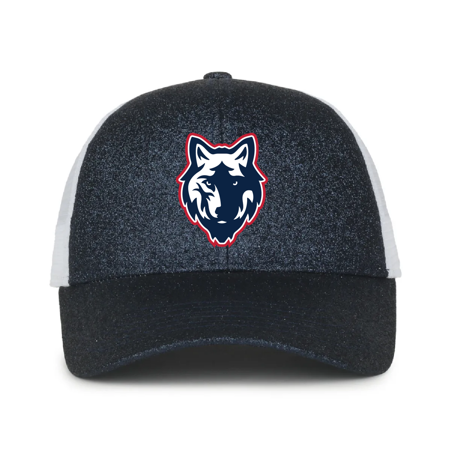 MLK Wolves Glitter trucker Hat