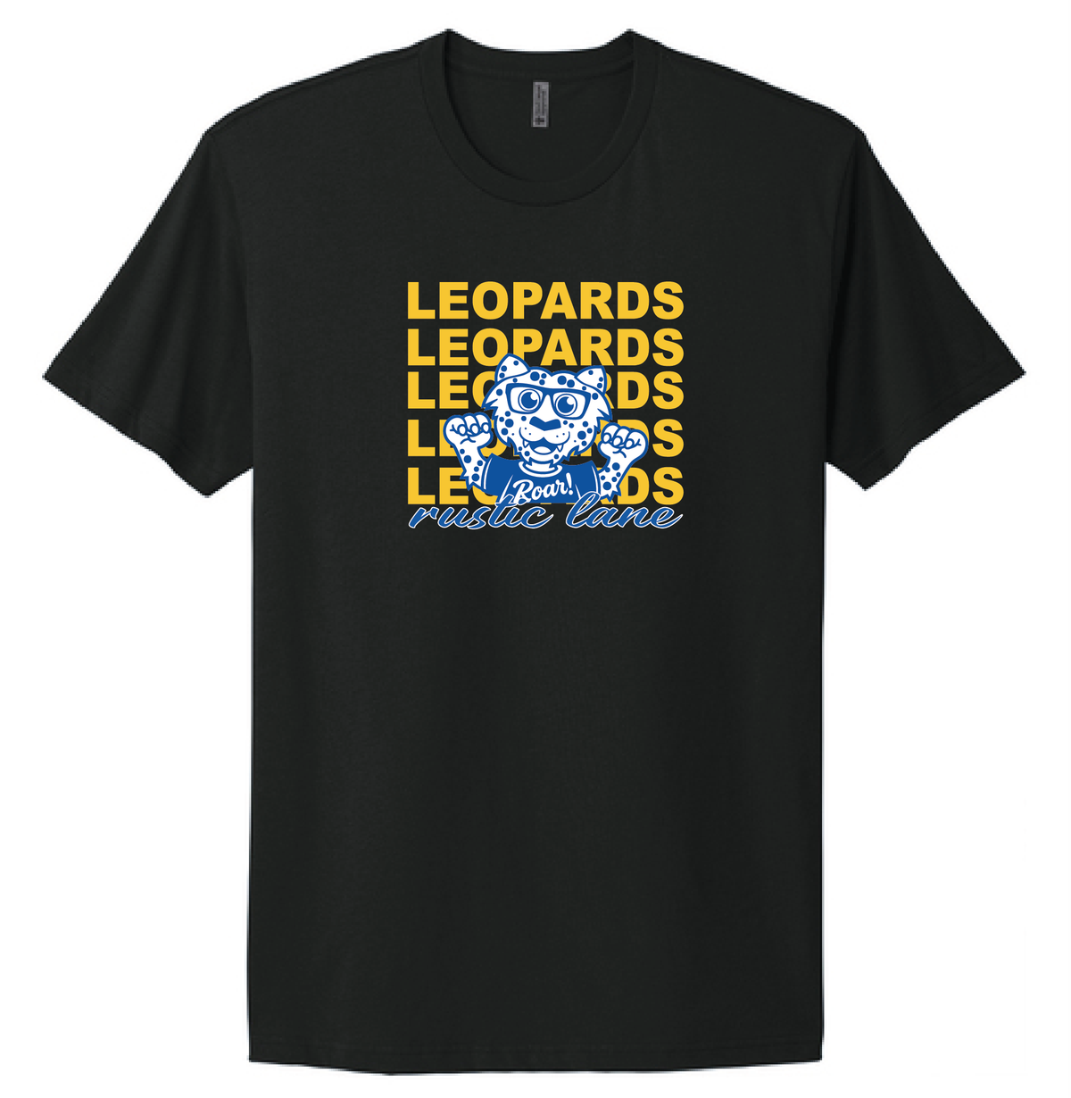 Rustic Lane Leopards Stacked Tshirt