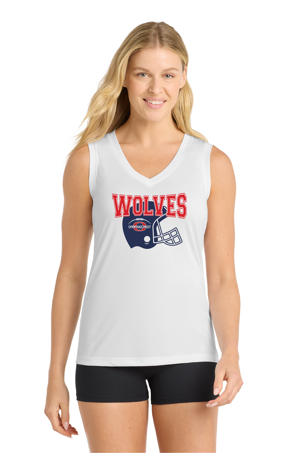 Orangecrest Helmet Ladies Tank