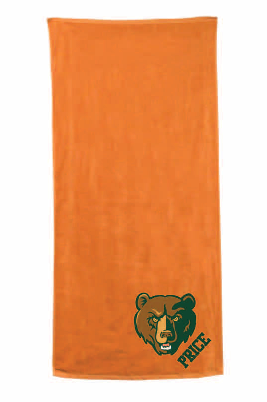 Water Polo Towel With Custom Name