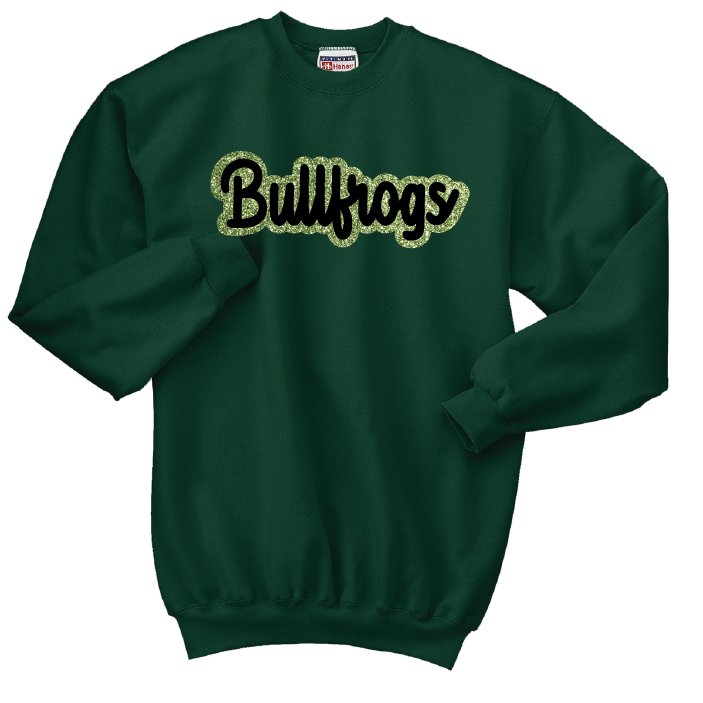 Bullfrogs Puff Crewneck