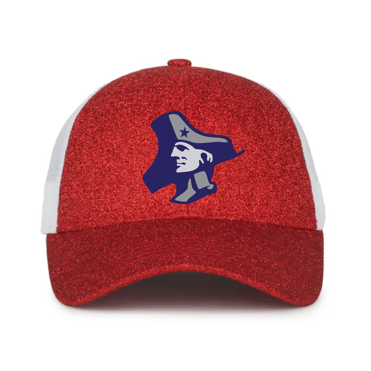 Washington Elementary Staff Red Glitter Hat