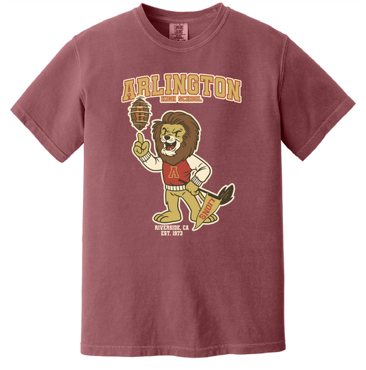 Retro Lion Arlington High T