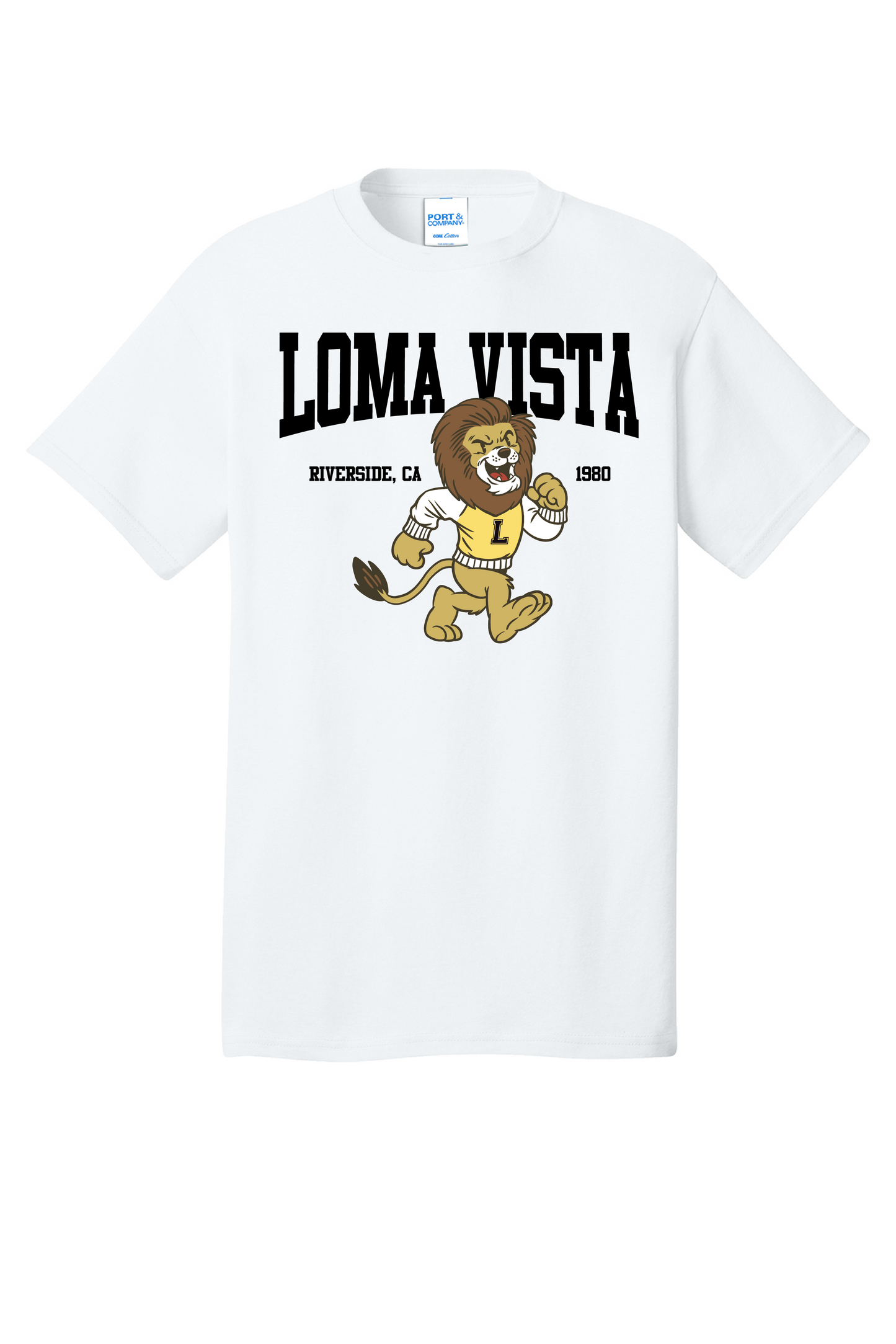 Loma Vista Retro Lion Tee