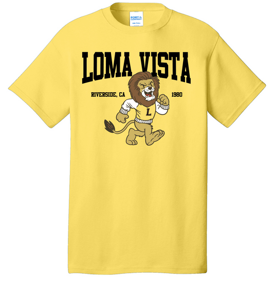 Loma Vista Retro Lion Tee