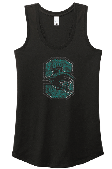 Santiago Tank with Rhinestones