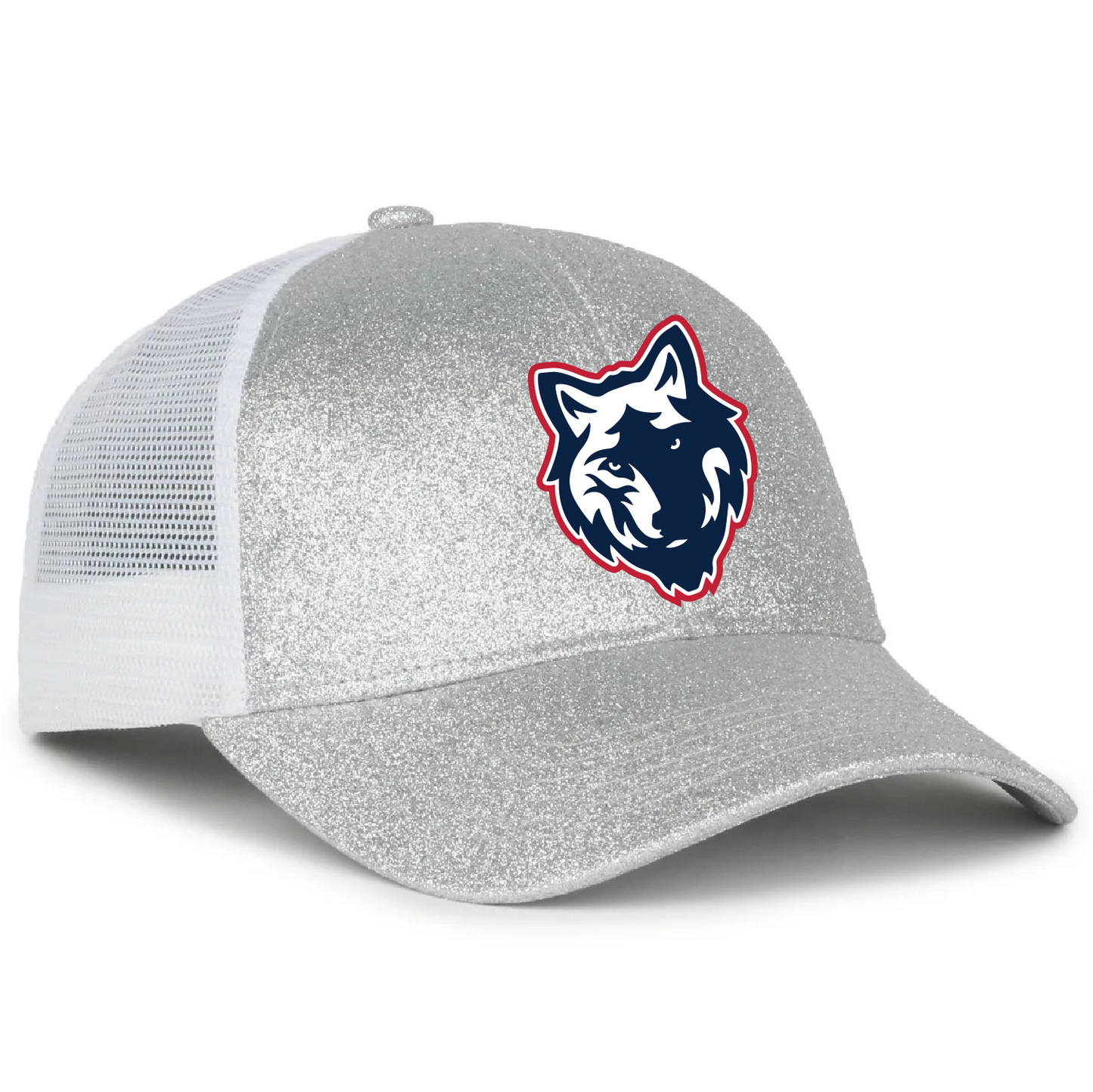 MLK Wolves Glitter trucker Hat