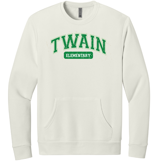 Twain Distressed T and Crewneck
