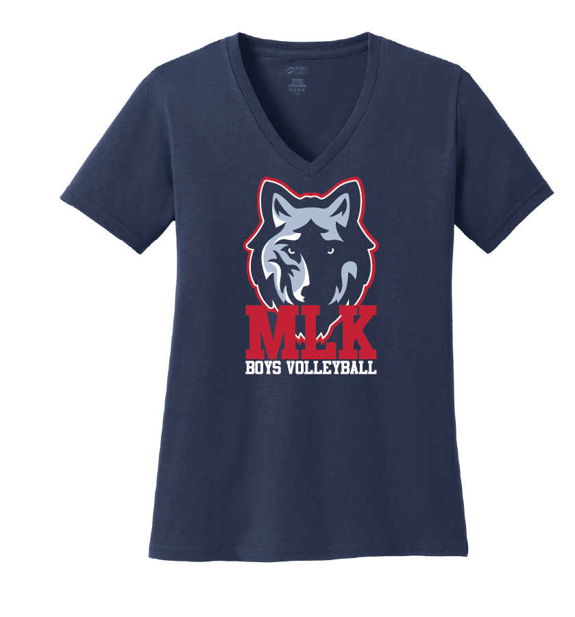 MLK Volleyball V Neck