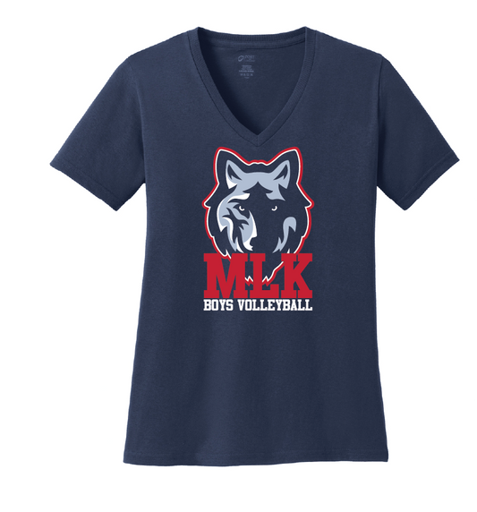 MLK Volleyball V Neck