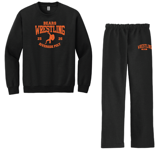 Poly Wrestling Sweat Set
