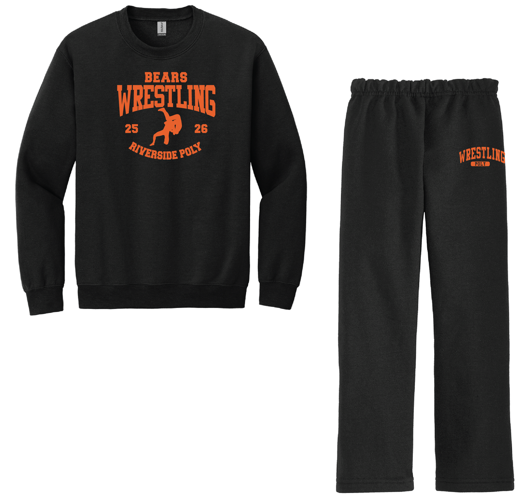 Poly Wrestling Sweat Set