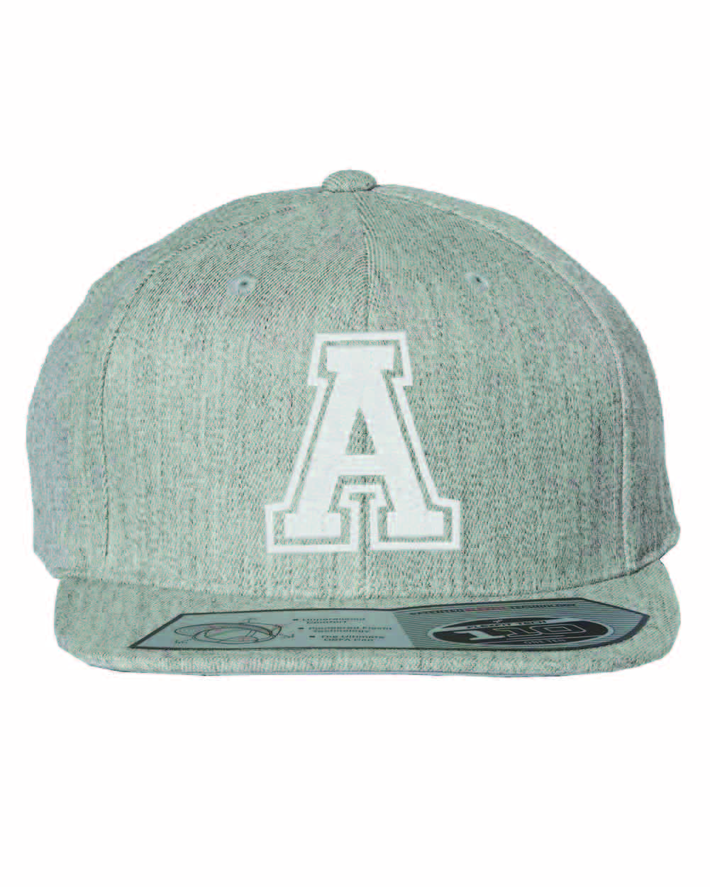 Aquinas flat brim snap back