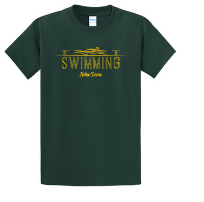 2022 Notre Dame Swimming T-Shirt