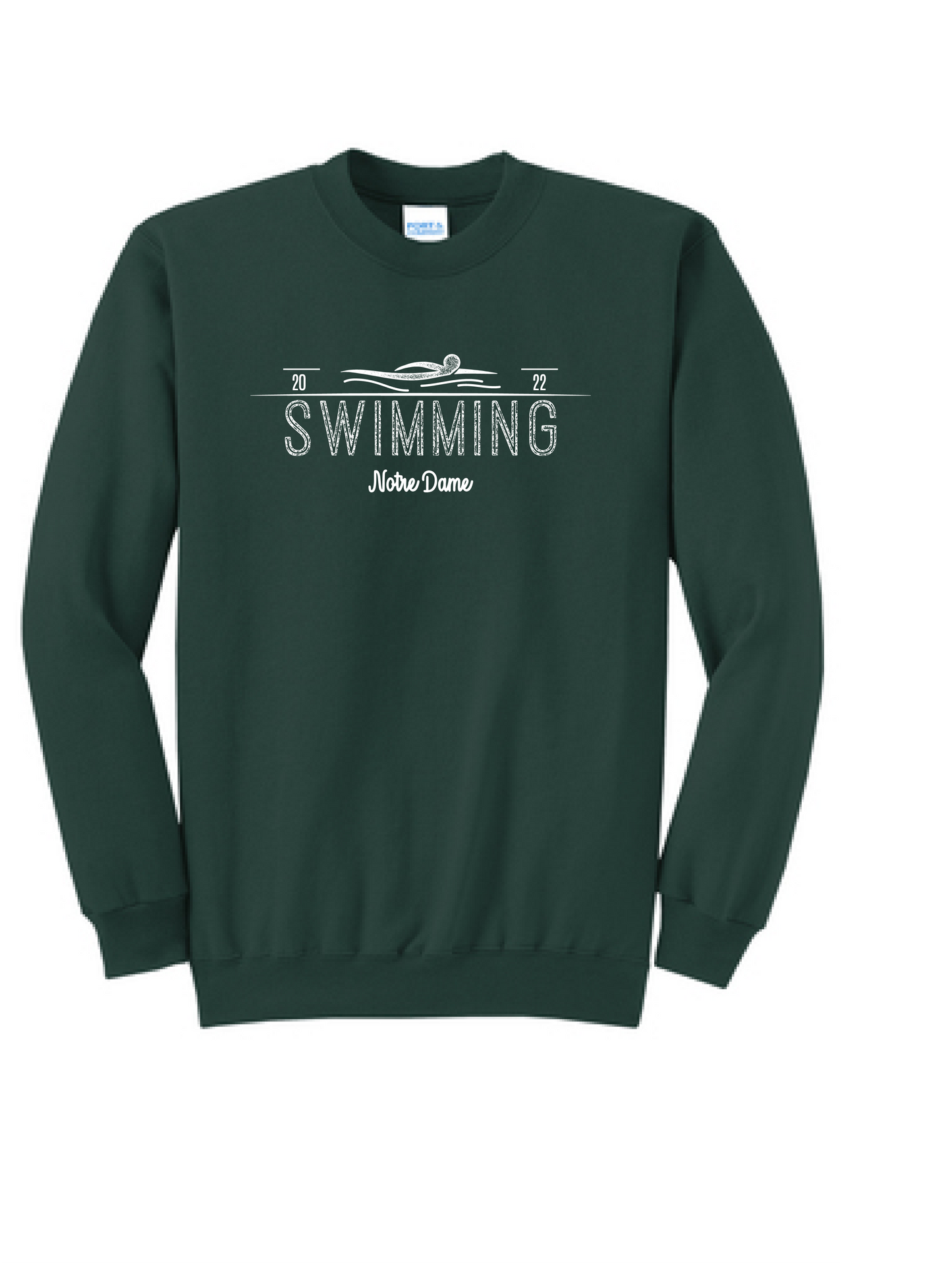 Notre Dame Swim Crewneck Sweatshirt