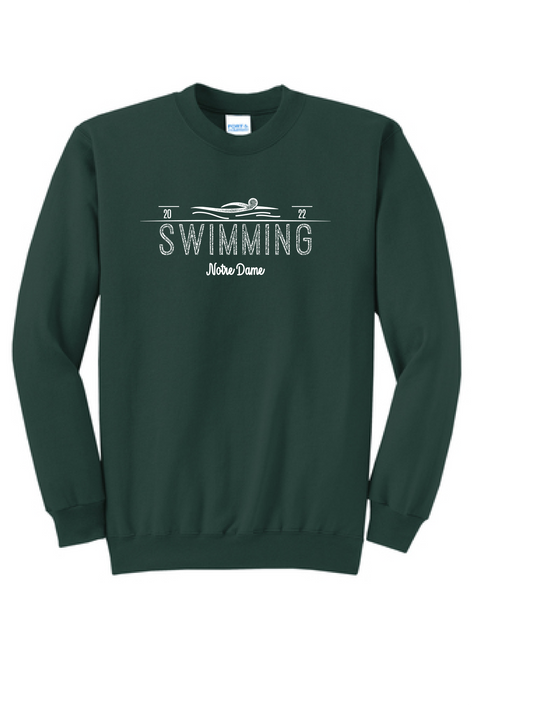 Notre Dame Swim Crewneck Sweatshirt