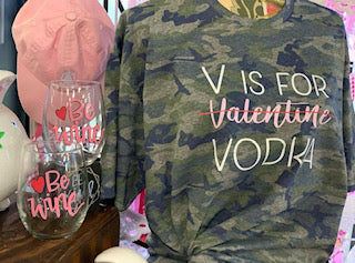 Vodka Valentine short sleeve shirt