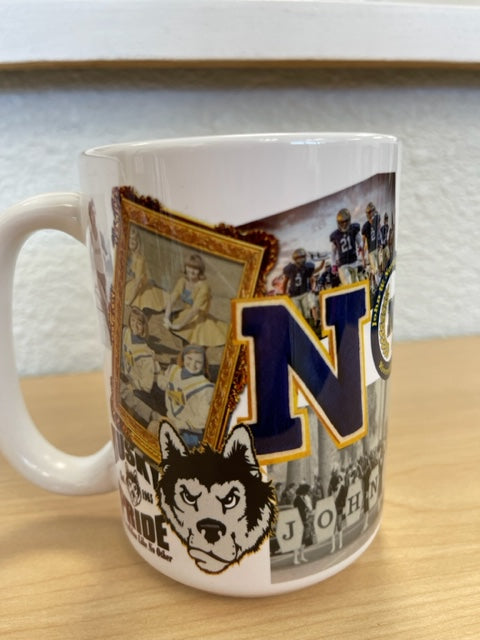 Husky Throwback Coffee Mug