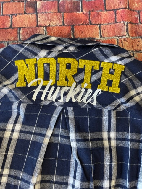 Ladies North Flannel Top