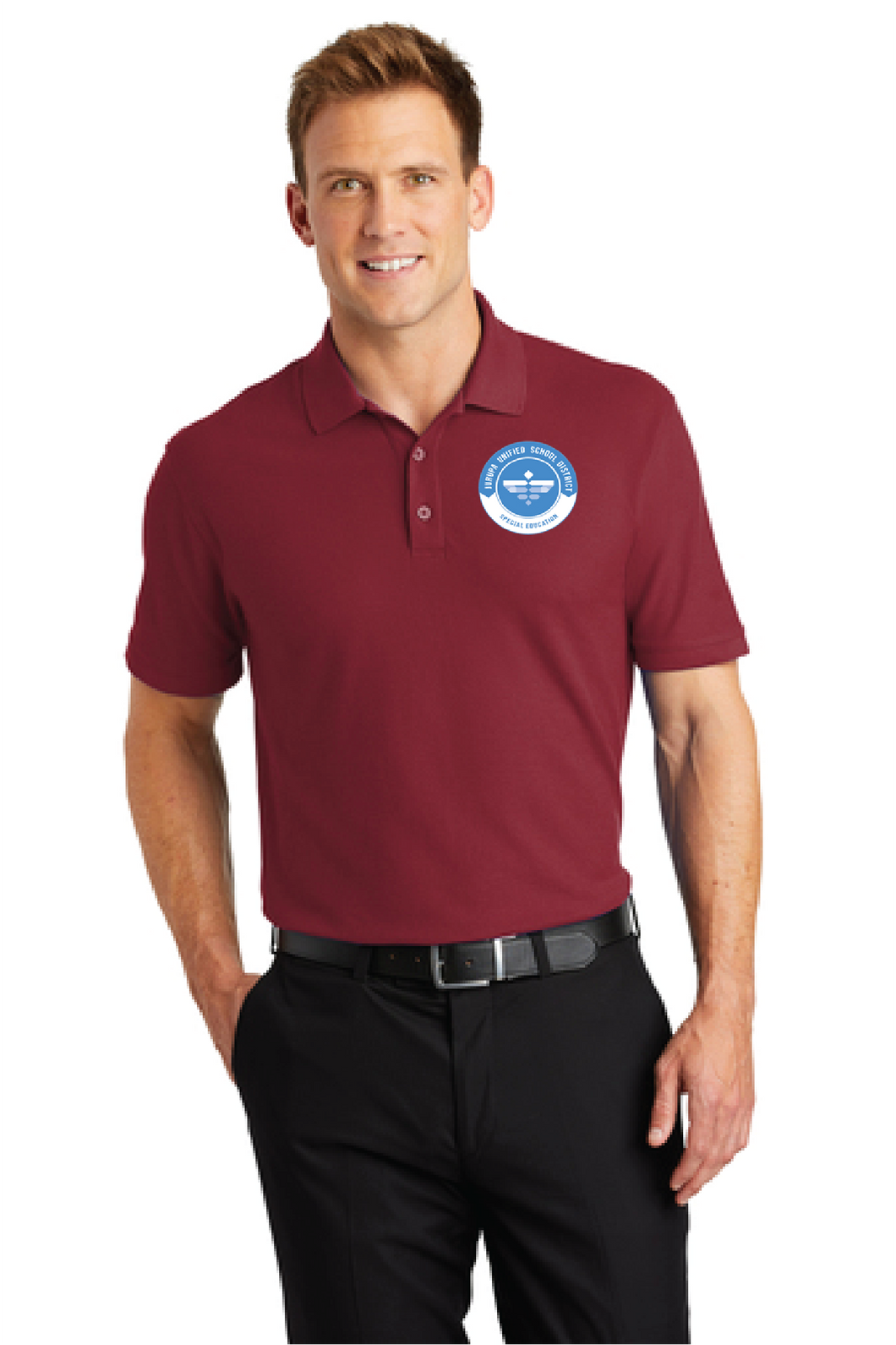 JUSD Core Classic Pique Polo; Mens and Womens L500
