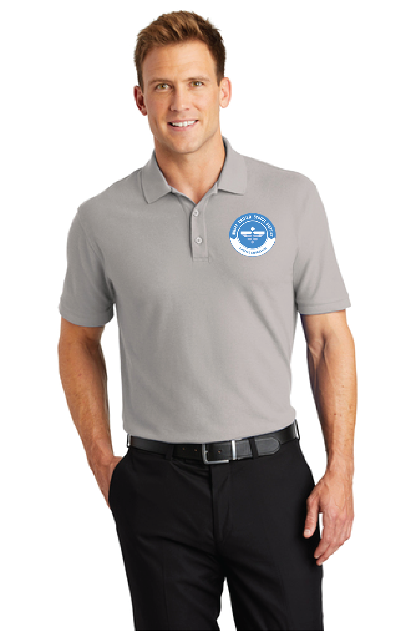 JUSD Core Classic Pique Polo; Mens and Womens L500