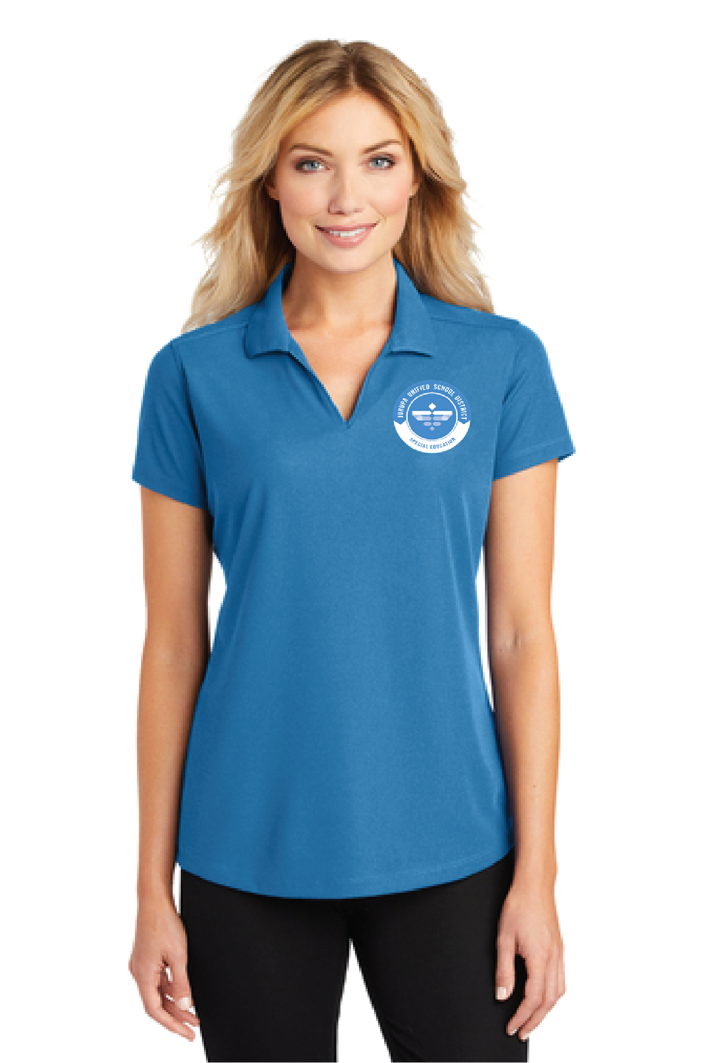 JUSD Port Authority Dry Zone Grid Polo L572