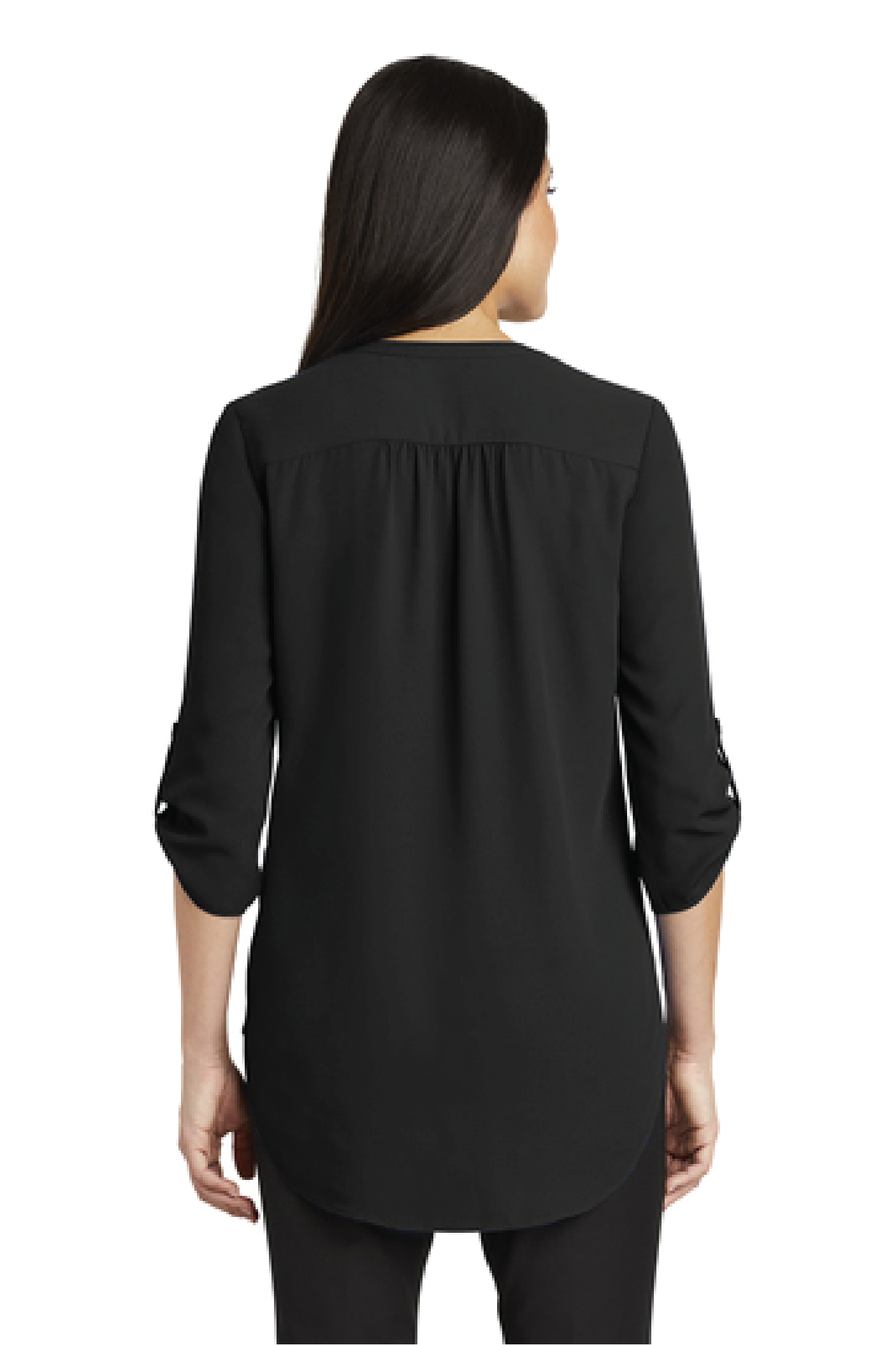 JUSD Port Authority Ladies 3/4-Sleeve Tunic Blouse LW701