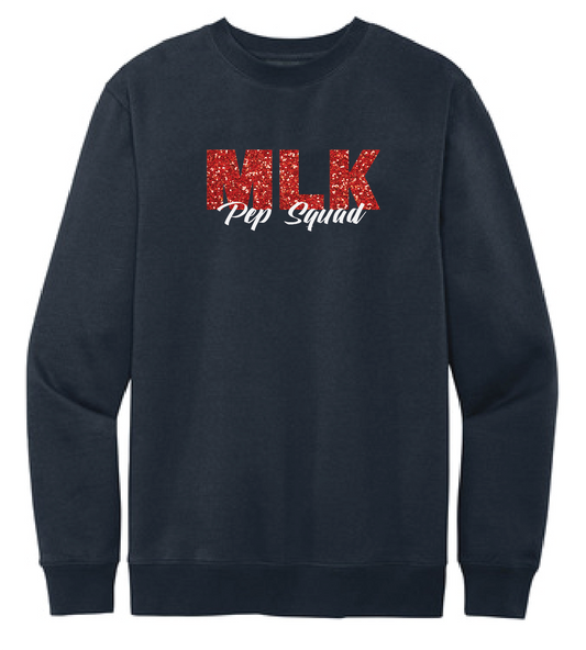 MLK Glitter Applique Crewneck