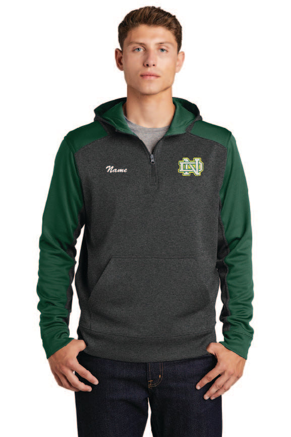 Notre Dame Color Block Hoodie