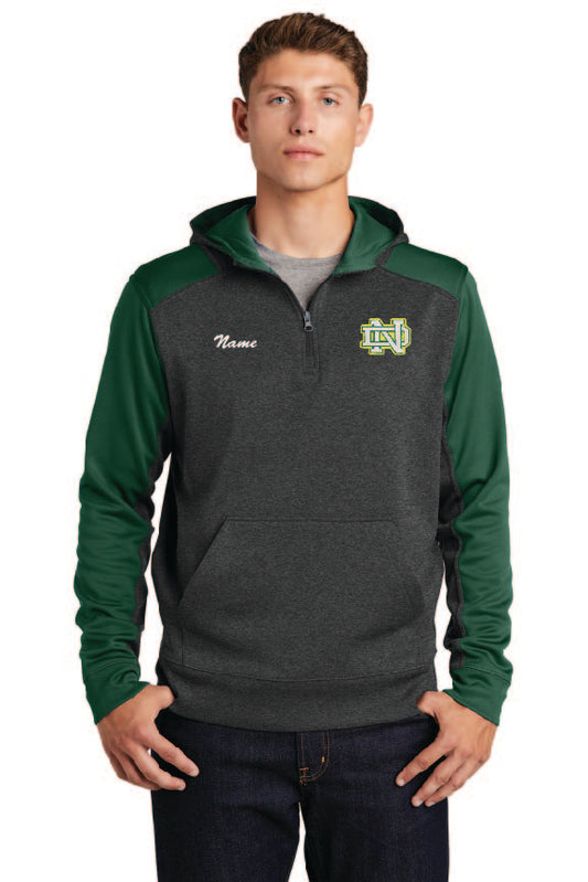 Notre Dame Color Block Hoodie