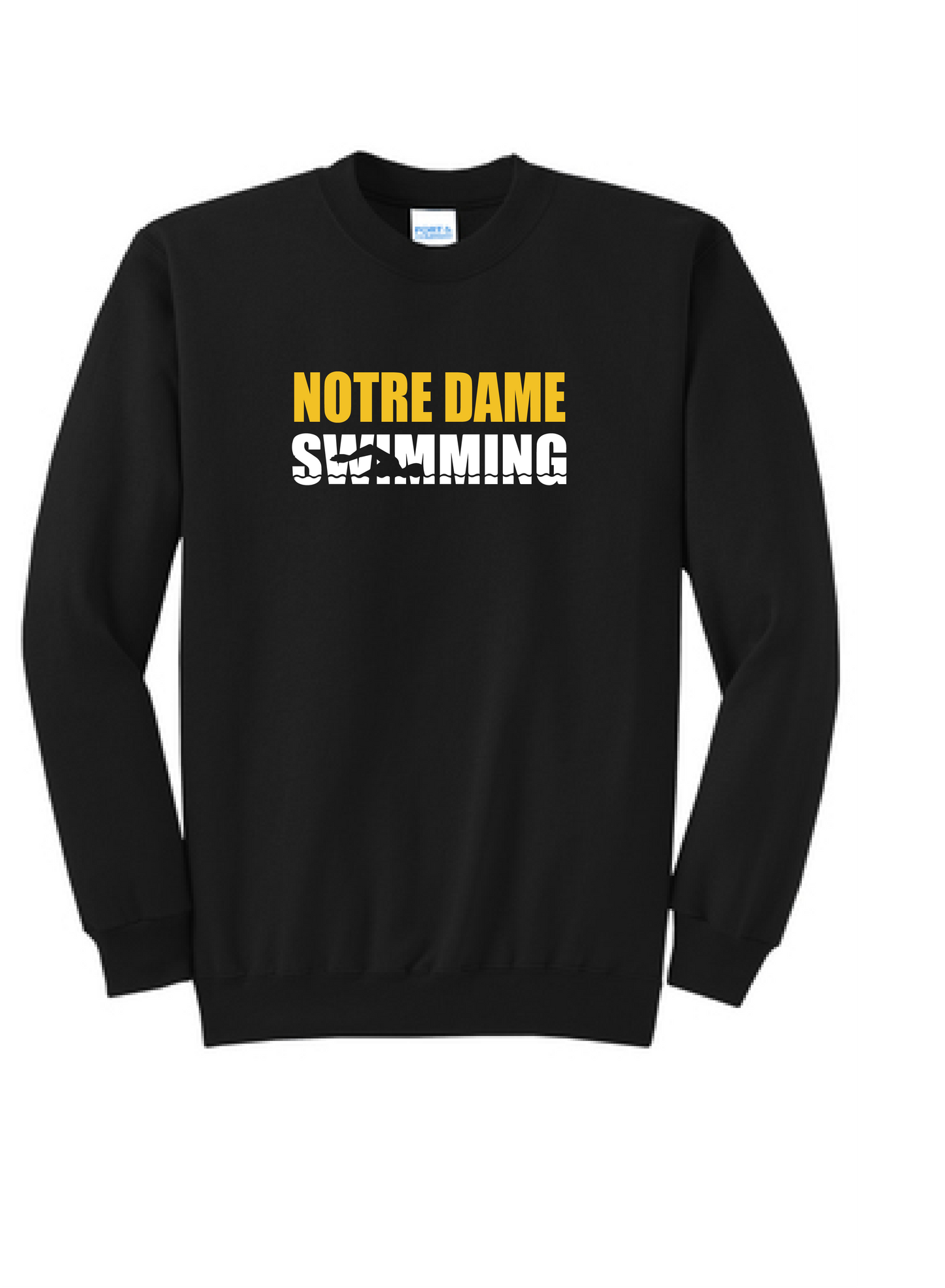 Notre Dame Swim Crewneck Sweatshirt